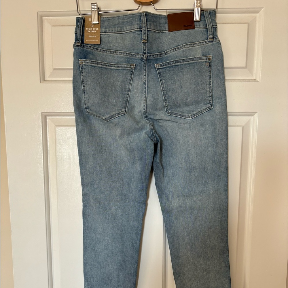 Light Blue Denim Skinny Jeans